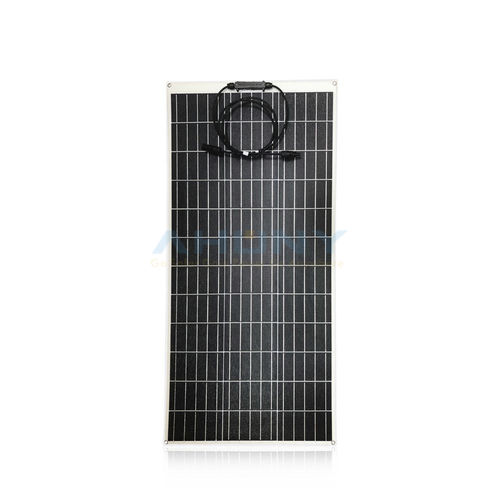 Monocrystalline PV solar panel - EGO S110W PRO - SHENZHEN AHONY POWER CO.,LTD - flexible / black / vertical