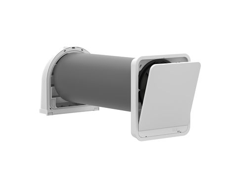 Single-flow ventilation unit - FITT AGIX® Panel - FITT Spa - residential / for home / for apartment