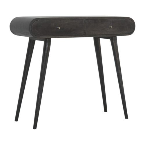Scandinavian design sideboard table - IN1459 - Artisan Furniture - solid wood / solid wood base / curved