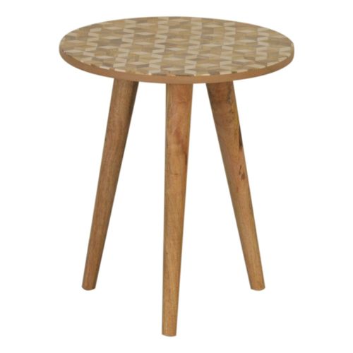 Scandinavian design side table - MAINE - Artisan Furniture - solid wood ...