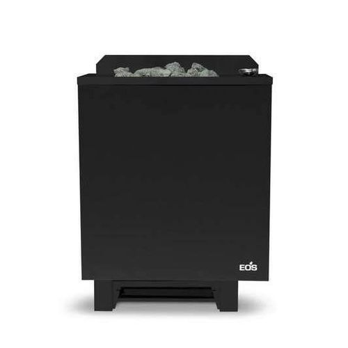 Electric sauna heater - eos Bi-O Gracil - Fire Ice Systemtec Georg Zelger e.K. - 5 kW...10 kW / floor-mounted / stainless steel