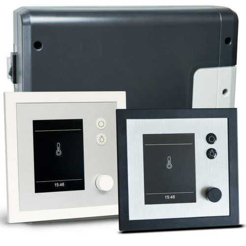 Sauna control unit - eos Emotec d - Fire Ice Systemtec Georg Zelger e.K. - temperature / commercial / matte