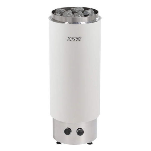 Electric sauna heater - Cilindro pc70f - Fire Ice Systemtec Georg Zelger e.K. - 7 kW / floor-mounted / metal