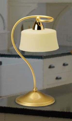 Table lamp - 3726/1L - LAM Export - steel / glass / traditional