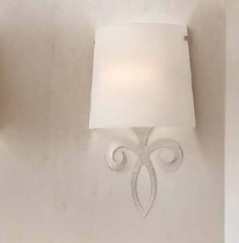 Traditional wall light - 4420/1A - LAM Export - indoor / steel / glass