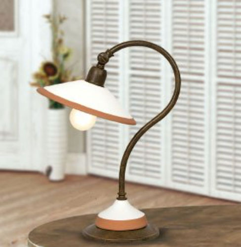 Table lamp - 4560/1L - LAM Export - steel / ceramic / traditional