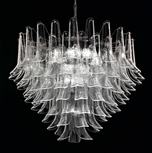 Traditional chandelier - 6680/S12 - LAM Export - glass / steel / 12 light