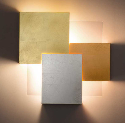 Contemporary wall light - GUSTAV - LAM Export - indoor / steel / glass