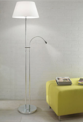 Floor-standing lamp - PLAY - LAM Export - steel / fabric / contemporary