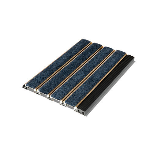 Building entrance mat - PEDILUXE® GOLD - CS Construction Specialties - brass / outdoor