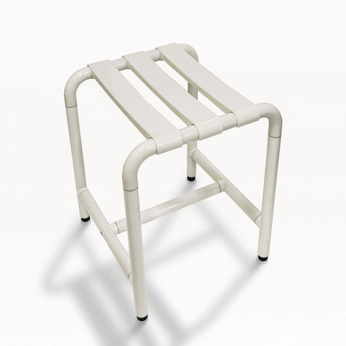 Contemporary shower stool - SG.T - STYLA s.r.l. - steel / steel base / 4-legged