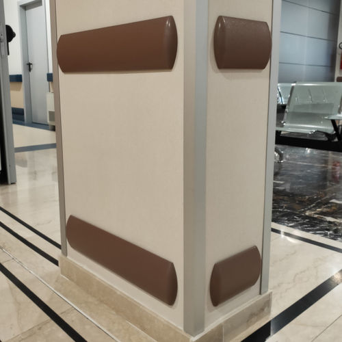 Aluminum wall protection - B.125 - STYLA s.r.l. - composite / antibacterial