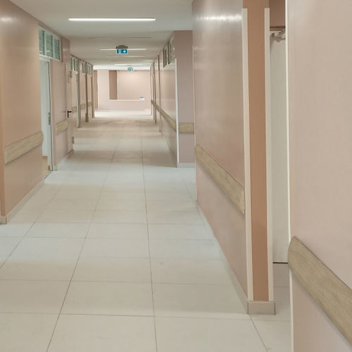 Aluminum wall protection - WB.125 - STYLA s.r.l. - composite / antibacterial