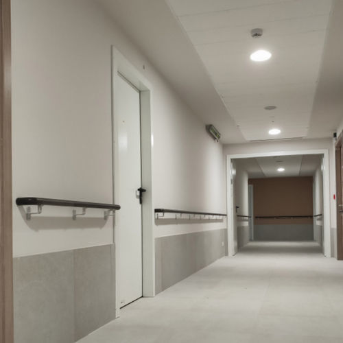 Composite handrail - WHL.40 - STYLA s.r.l. - aluminum profile / antimicrobial