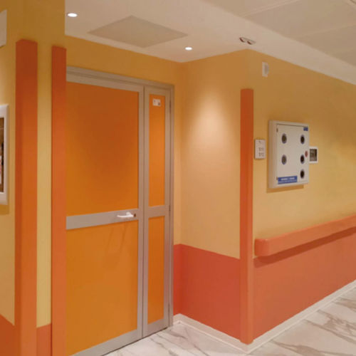 Aluminum wall protection - CG.75 - STYLA s.r.l. - composite / antibacterial / corner