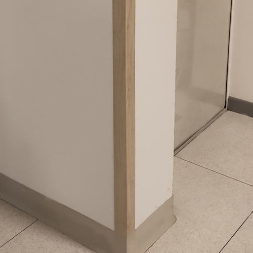Composite wall protection - WCGL - STYLA s.r.l. - antibacterial / corner