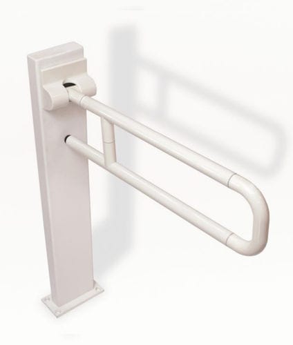 Painted steel grab rail - MA.RP60 – RP80R - STYLA s.r.l. - epoxy / U-shaped / floor-mounted