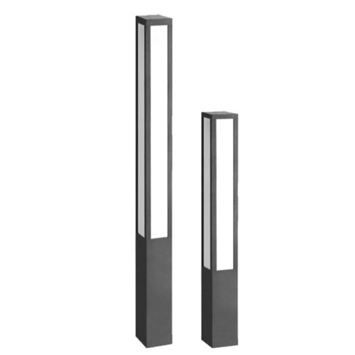 Garden bollard light - KAR - HB LUX LIGHTING - HB LUX TEKNOLOJI SAN VE TIC LTD - for public spaces / contemporary / aluminum