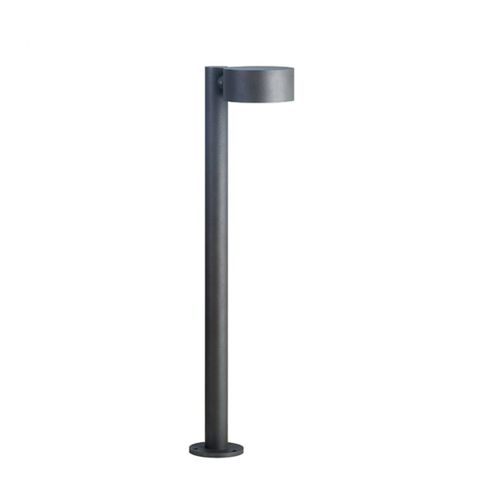 Garden bollard light - MARS ROUND - HB LUX LIGHTING - HB LUX TEKNOLOJI SAN VE TIC LTD - contemporary / cast aluminum / galvanised steel