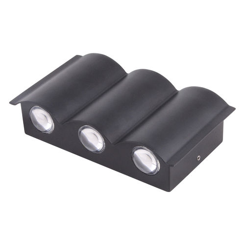 Modern wall light - KD-LWL-A20D - kindom opto-electronic co.,ltd - outdoor / aluminum / cylindrical