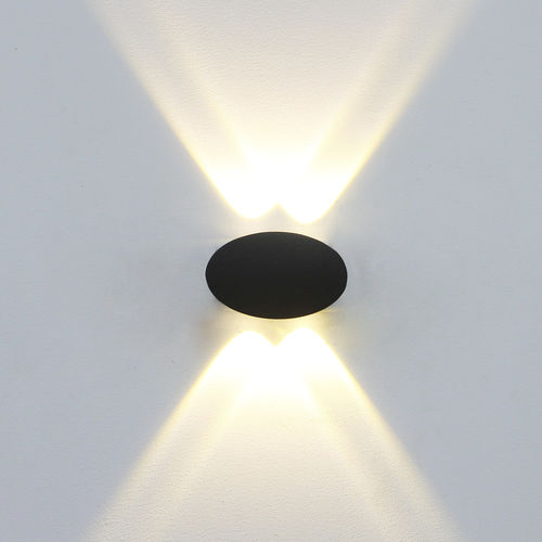 Modern wall light - KD-LWL-A20B - kindom opto-electronic co.,ltd - outdoor / aluminum / fixed