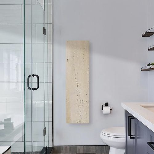 Electric radiator - Le Travertino - Chaleur Naturelle - 750 w / contemporary / natural stone