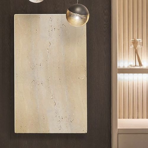 Electric radiator - Le Travertino - Chaleur Naturelle - 750 w / contemporary / natural stone