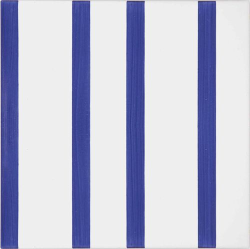 Ceramic tile - Blue Type 13 - mavi ceramica - enameled / indoor / bathroom
