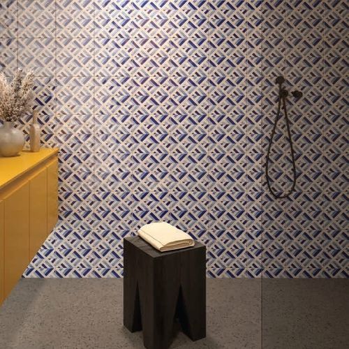 Ceramic tile - Dove Type 9 - mavi ceramica - enameled / indoor / bathroom