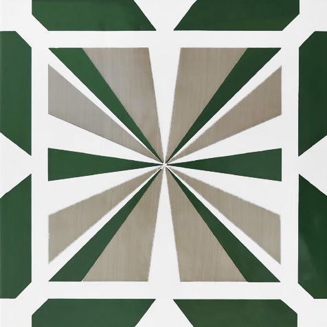 Ceramic tile - Type 21 - mavi ceramica - semi-gloss / painted / indoor