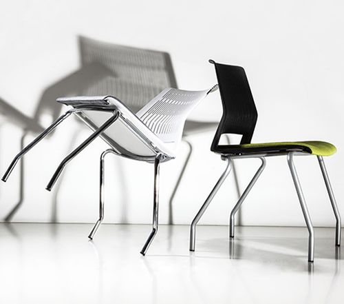 Contemporary chair - Diamond - Zhejiang Sunon Furniture Manufacture Co., Ltd. - indoor / fabric / metal base
