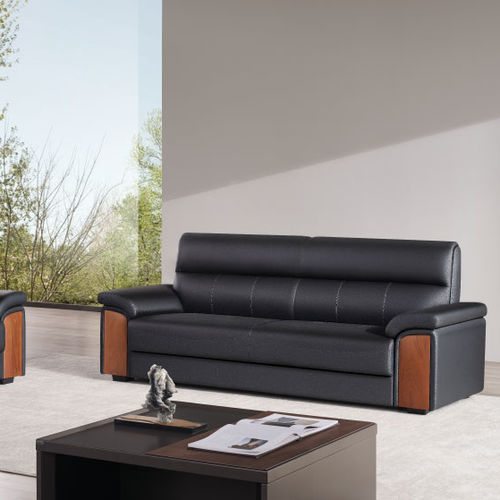 Contemporary sofa - K SERIES - Zhejiang Sunon Furniture Manufacture Co., Ltd. - leather / with armrests / ergonomic