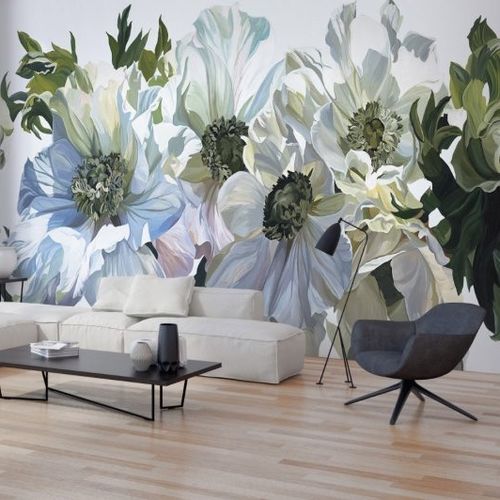 Contemporary wallpaper - ERSILIA MODULAR - ABSOLUTA COLLECTION - cellulose fiber / nonwoven fabric / natural fiber