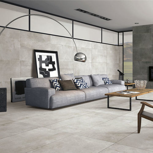 Porcelain tile - MAXSTONE - Guangdong Overland Ceramics Co., Ltd. - matte / indoor / living room