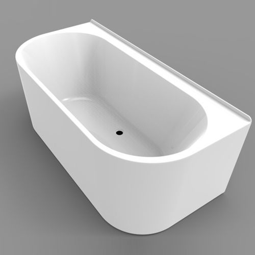 Oval bathtub - HD8629 - Huida Sanitary Ware Co., Ltd. - freestanding / for homes / professional
