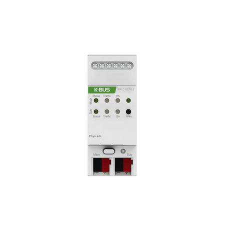 KNX line coupler - K-BUS - Guangzhou Video-Star Intelligent Corp., Ltd - DIN rail