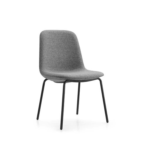 Contemporary visitor chair - Lola 2.0 - Foshan Orcco Furniture Co., Ltd. - indoor / fabric / steel base