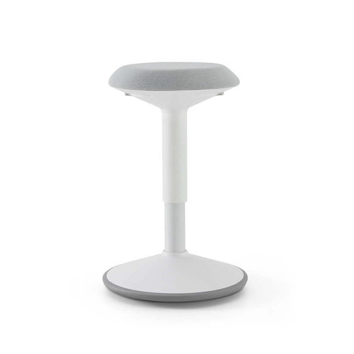 Contemporary office stool - R26 Wobble stool - Foshan Orcco Furniture Co., Ltd. - fabric / plastic / swivel