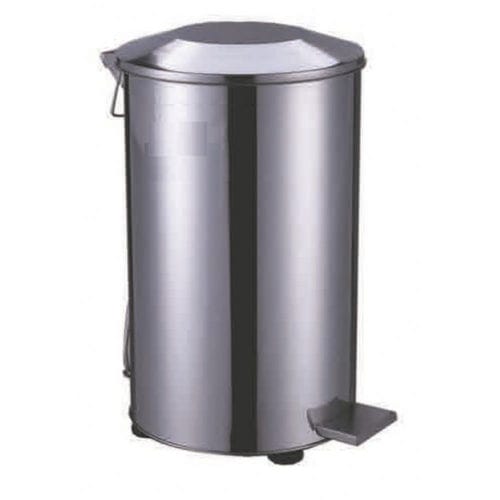 Polished stainless steel trash can - P000000133 - ARITAN ENDÜSTRİYEL HİJYEN EKİPMANLARI SA - on casters / with lid / pedal