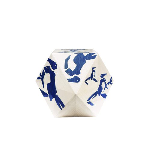Contemporary side table - YVES - Hommés Studio - oak / wooden base / square