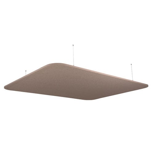Ceiling acoustic panel - 711.24.12.000.00 - Impact Acoustic - PET / rectangular / fabric look