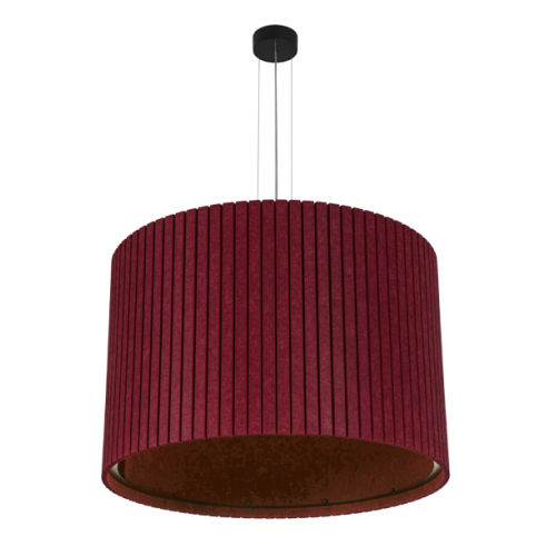 Pendant lamp - UMBRA - Impact Acoustic - plastic / contemporary / corded