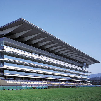 Fabric architectural membrane - FGT-800(KOKURA RACECOURSE) - Chukoh Chemical Industries,Ltd. - fluoropolymer / PTFE / PTFE coated glass fabric