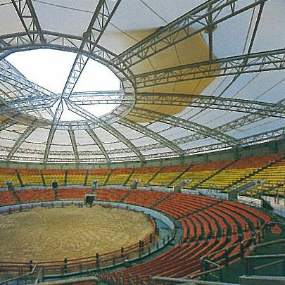 Fabric architectural membrane - FGT-800(CHUNGDO BULLRING) - Chukoh Chemical Industries,Ltd. - fluoropolymer / PTFE / PTFE coated glass fabric