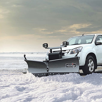 Hydraulic motor snowplow - SNOWSTRIKER&trade; VP - HillTip