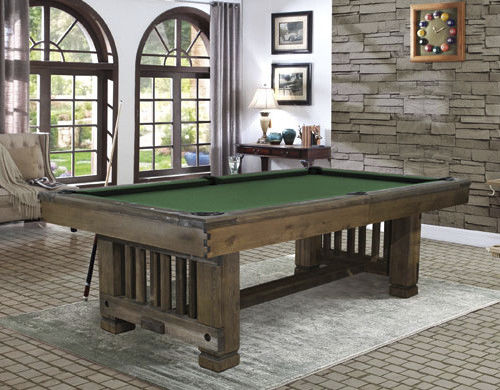 Classic pool table - Nebraska - cirillobiliardi snc - home / leather / metal