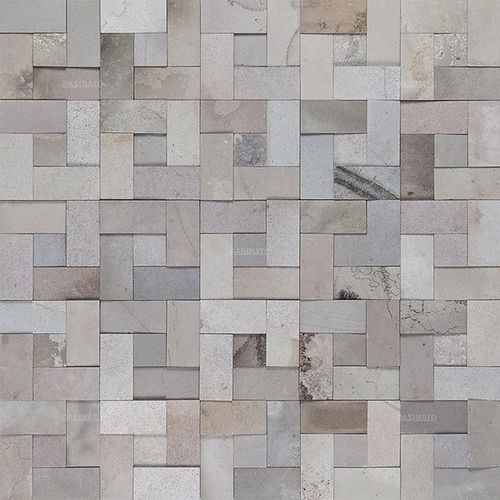 Natural stone wall cladding panel - VULCANO VORTEX - BRAZILIAN STONES - basalt / exterior / glued