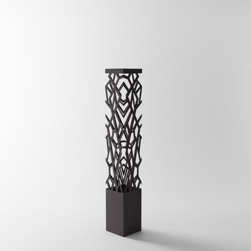 Floor-standing lamp - MCO1 - Seetech Lighting - stainless steel / contemporary / corded