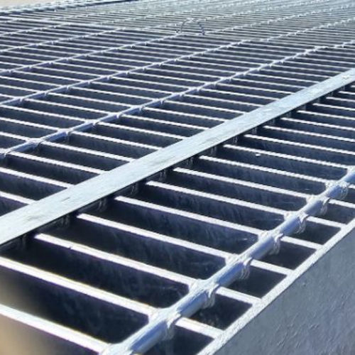 Galvanised steel grating - Emmegi spa - for drain channels / for industrial flooring / for exterior flooring