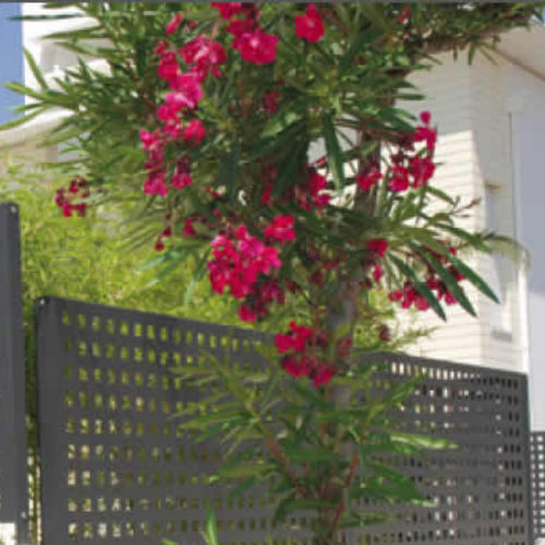 Fence with panels - COLOSSEO - Emmegi spa - residential / commercial / industrial